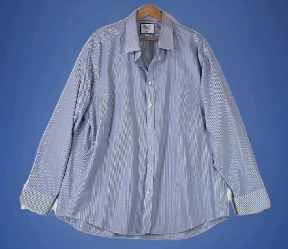 Charles Tyrwhitt Jermyn Street London Men's 19/37 Shirt Non-Iron Classic Fit